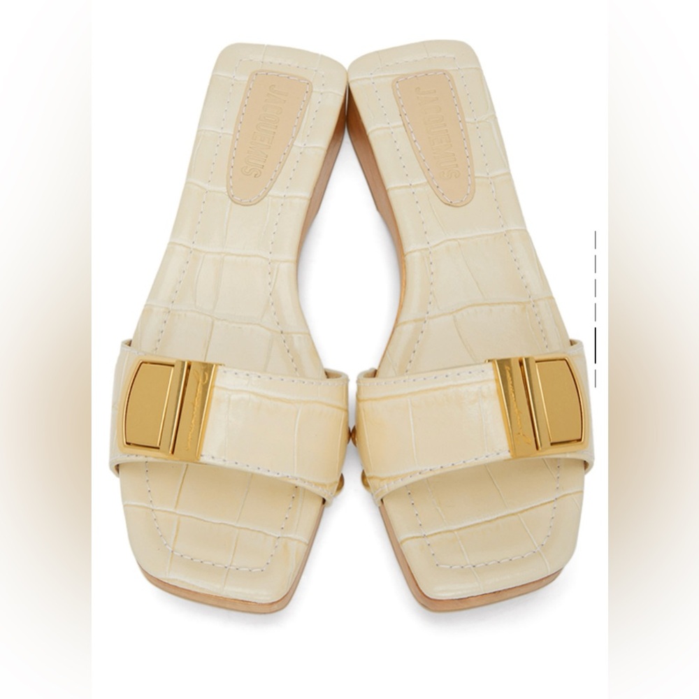 Authentic JACQUEMUS 'Les Tatanes' Sandals